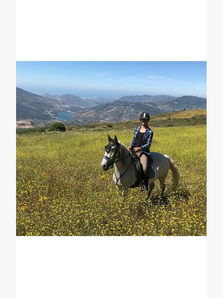 Zara and the yellow flower meadow by CaballoBlanco