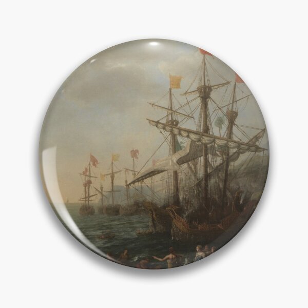 Item preview, Claude Lorrain (Claude Gellée), ca.164, The Trojan Women Setting Fire to Their Fleet designed and sold by Tizeru.