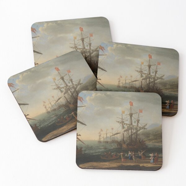 Item preview, Claude Lorrain (Claude Gellée), ca.164, The Trojan Women Setting Fire to Their Fleet designed and sold by Tizeru.