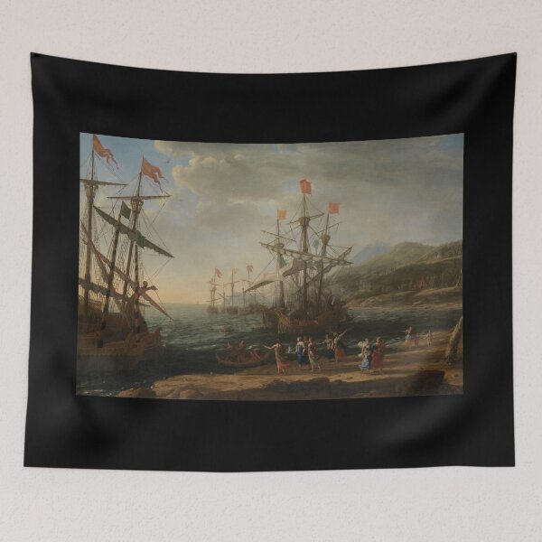 Item preview, Claude Lorrain (Claude Gellée), ca.164, The Trojan Women Setting Fire to Their Fleet designed and sold by Tizeru.
