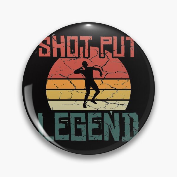 Item preview, Vintage Retro Distressed Shot Put Legend t shirt designed and sold by Dan66.