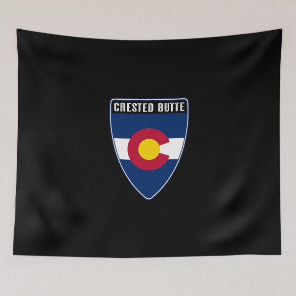 Item preview, Crested Butte Colorado Shield designed and sold by Jared Davies.