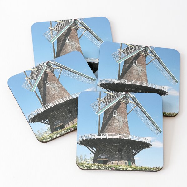 Item preview, Dutch windmill landscape photography designed and sold by DiensDesign.