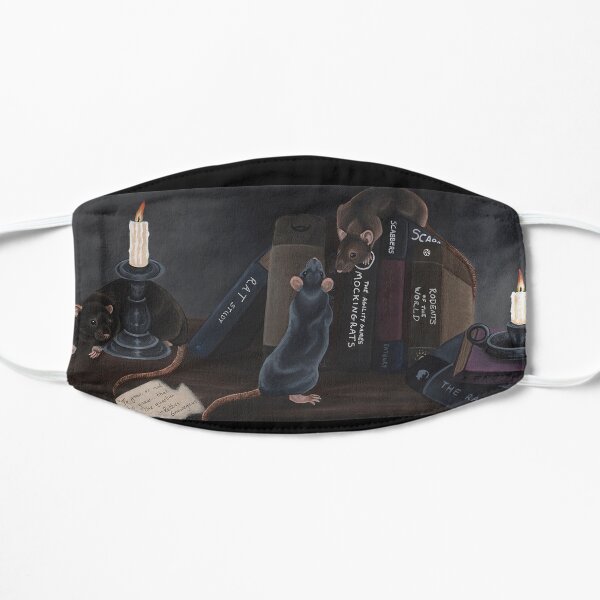 Library Rats Flat Mask