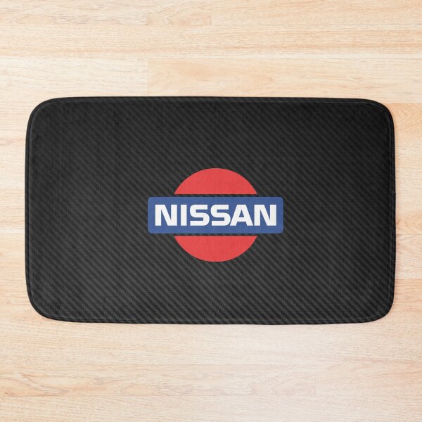 Item preview, Nissan Logo on Carbon Fiber Background Poster – Iconic JDM Emblem Art designed and sold by Road To Track.