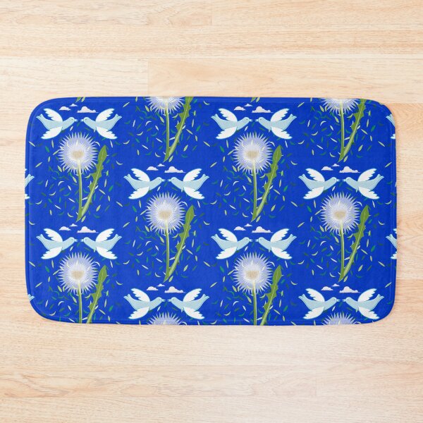 Item preview, 21 Blaue Vögel Liebe Kuss Liebespaar Pusteblume Blätter designed and sold by Margarita-Art.