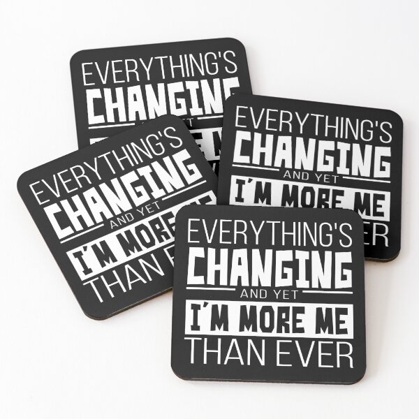 Item preview, Everything's changing – Black  designed and sold by AlexVR.