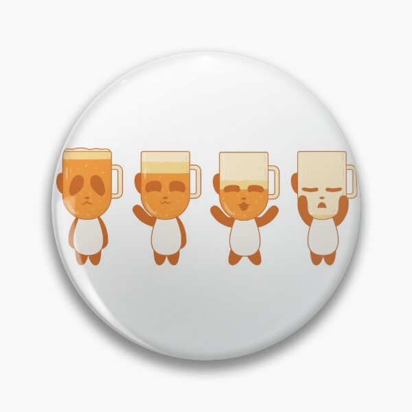 Artikelvorschau, Bernstein-Panda-Biermuster entworfen und verkauft von animinimal.