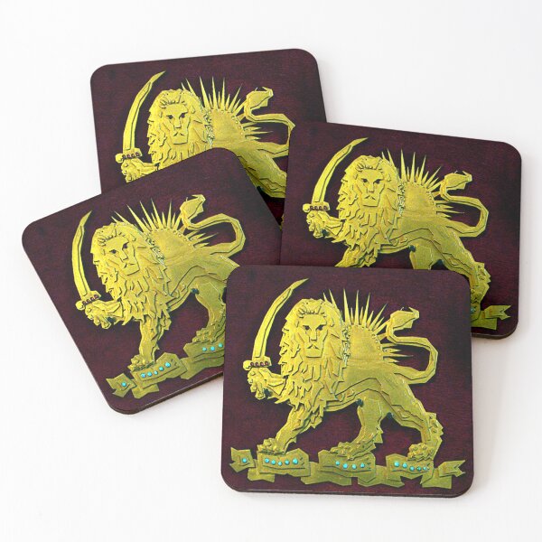 Item preview, Lion and Sward (Shir va Khorshid) designed and sold by Nostalgic Art.