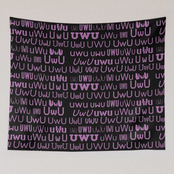 Item preview, UwU Pink Pattern designed and sold by marvellyous.