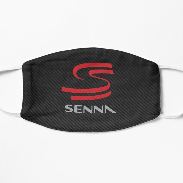 Ayrton Senna Carbon logo Mask