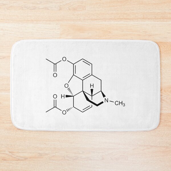 Item preview, Heroin (Diamorphine) Structural Formula designed and sold by GillyTheGhillie.