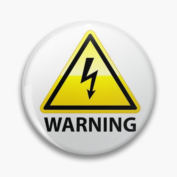 Item preview, High Voltage Warning Sign Graphic designed and sold by dcohea.