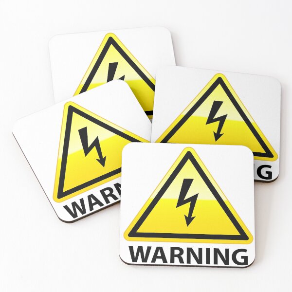 Item preview, High Voltage Warning Sign Graphic designed and sold by dcohea.