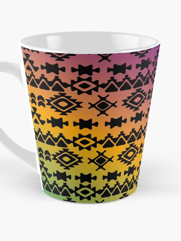 Thumbnail 3 of 4, Coffee Mug, Aztec Pattern Design designed and sold by Jake Purcell.