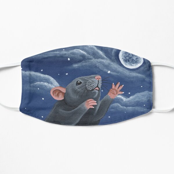 Reach for the Moon Flat Mask