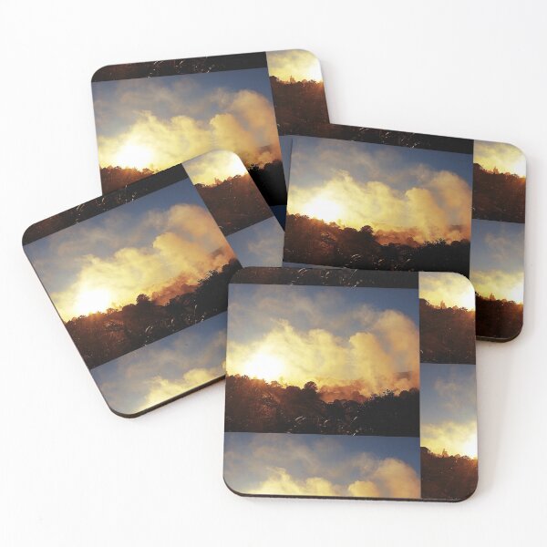 Item preview, New Zealand Volcanic Activity at Sunset designed and sold by KookyCool.