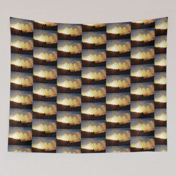 Item preview, New Zealand Volcanic Activity at Sunset designed and sold by KookyCool.