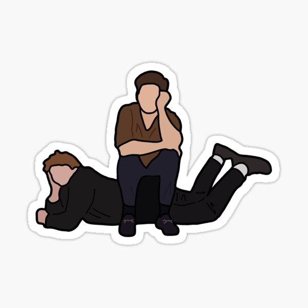 Lewis & Niall Duo Sticker