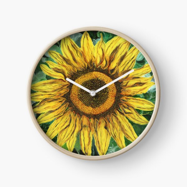 Sunflower Clock