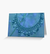 Earring Greeting Card