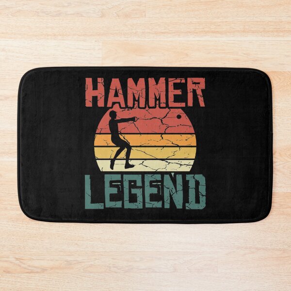 Item preview, Vintage Retro Distressed Hammer Thrower Legend t shirt designed and sold by Dan66.