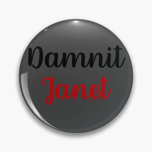 Item preview, Damnit, Janet designed and sold by Theatre Thoughts.