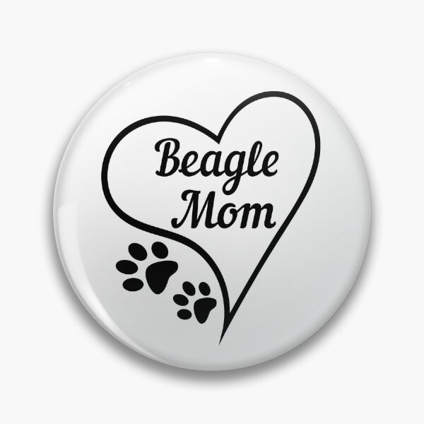Item preview, Cute Beagle Dog Mom  designed and sold by Lulaggio.
