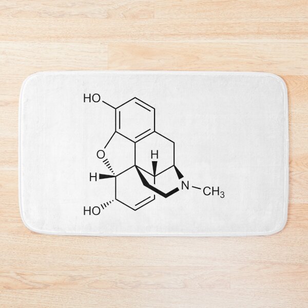 Item preview, Morphine Structural Formula designed and sold by GillyTheGhillie.