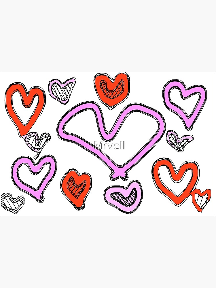 metal heart drawing clipart