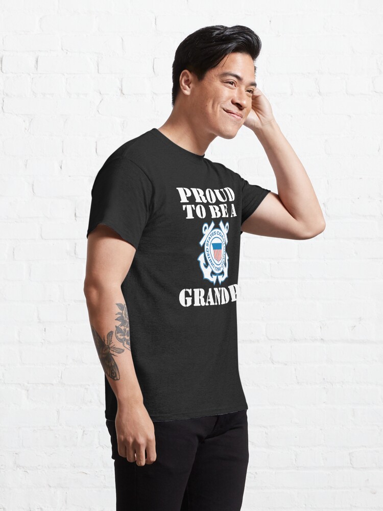 Alternate view of Proud To Be A CG Grandpa Design Classic T-Shirt