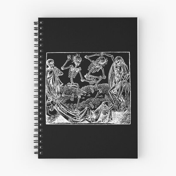 Item preview, Medieval Dance of Death Danse Macabre Dancing Skeletons designed and sold by Pixelchicken.