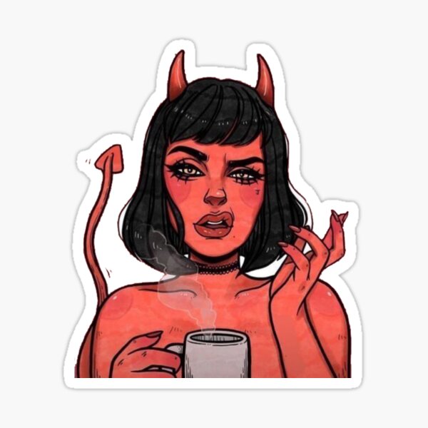 Demon B*tch - Demon Girl Sticker