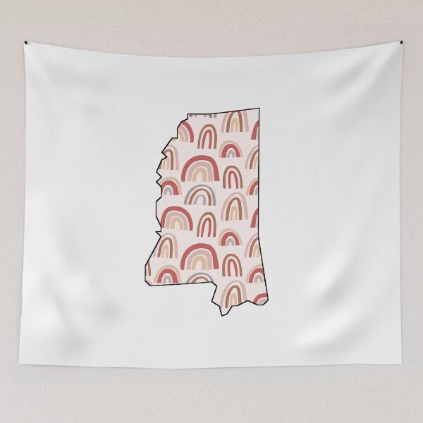 Item preview, Rainbow Mississippi Outline designed and sold by annxva.