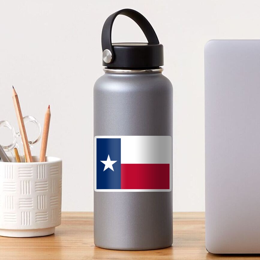 Texas Flag Texan USA - Lone Star T-Shirt Duvet Sticker Sticker