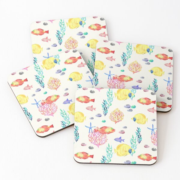 Item preview, Ocean Party Watercolor designed and sold by PatternTalent.