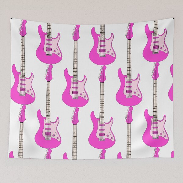 Item preview, Hot Pink Electric Guitar designed and sold by Danimw.