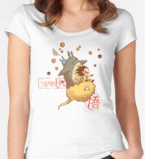 My friend goku Women's Fitted Scoop T-Shirt
