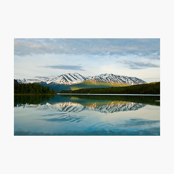 on the river kenai Photographic Print