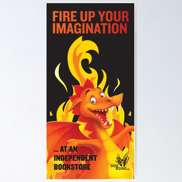 Item preview, Fire Up Your Imagination designed and sold by IndieBound.