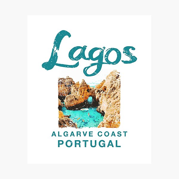 Item preview, Lagos Portugal Algarve Coast Vintage Portuguese designed and sold by IronEcho.