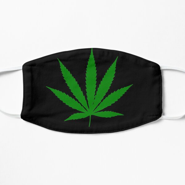 High stoner sticker Flat Mask