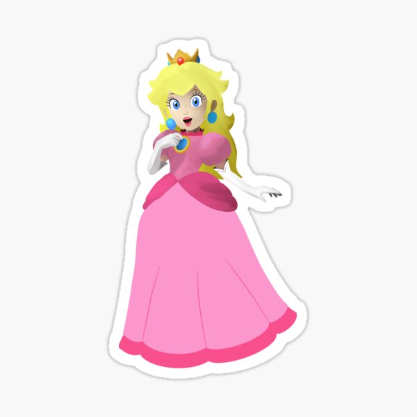 Super Pink anime princess Sticker