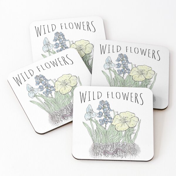 Item preview, WILD FLOWERS  designed and sold by ArtChildGalore.