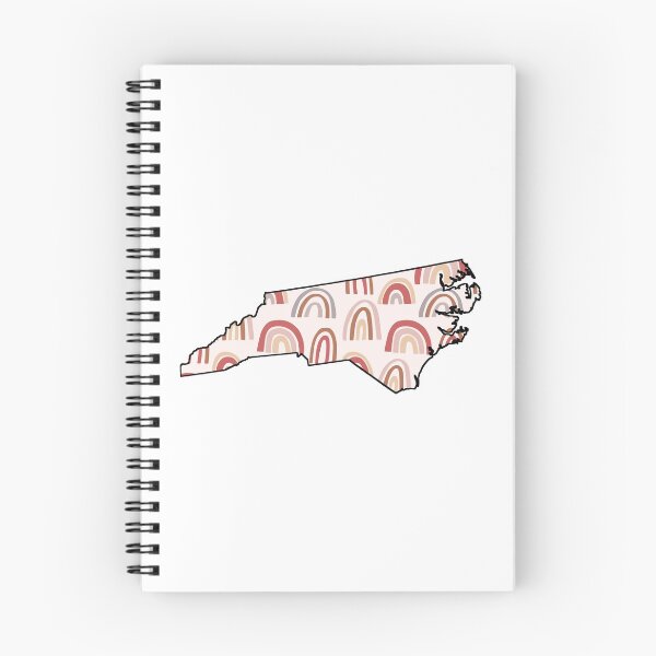 Item preview, Rainbow North Carolina Outline designed and sold by annxva.