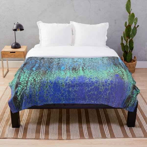 Item preview, Dripping blue ocean cells  designed and sold by asterck.