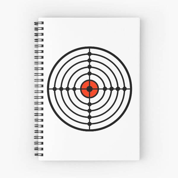 Item preview, Shooting target with Red Bullseye designed and sold by Smaragdas.