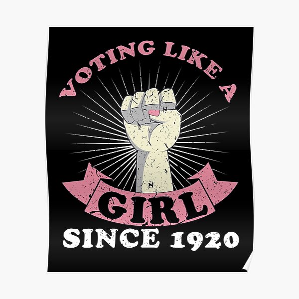 19th Amendment - Women's Right to Vote Framed Mini Art Print by Fat Puppy  Productions