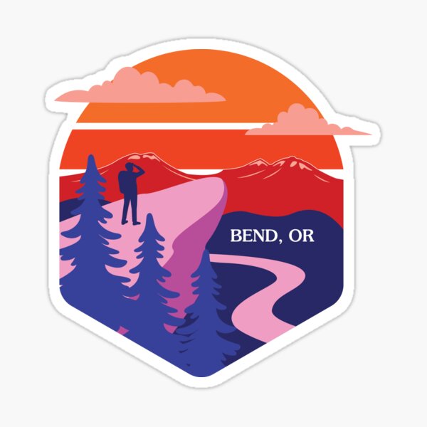 I ❤ Bend Sticker