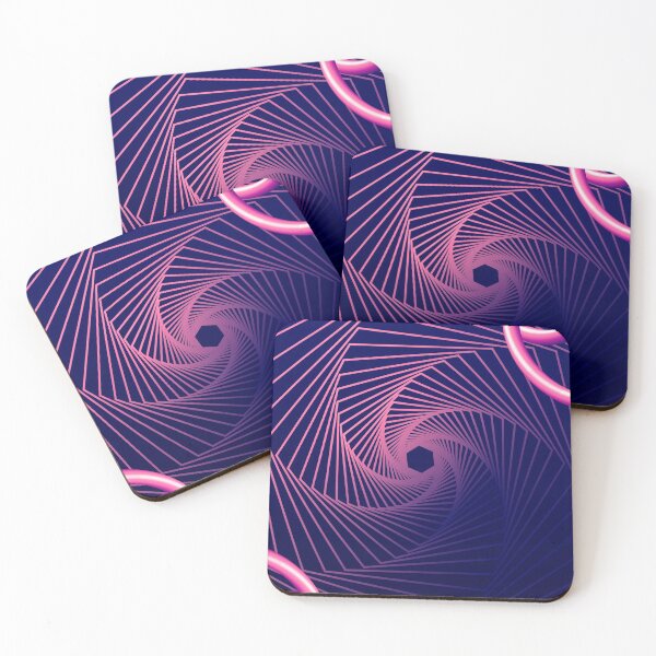 Item preview, Funky, pink, purple swirling abstract pattern  designed and sold by yougalore.